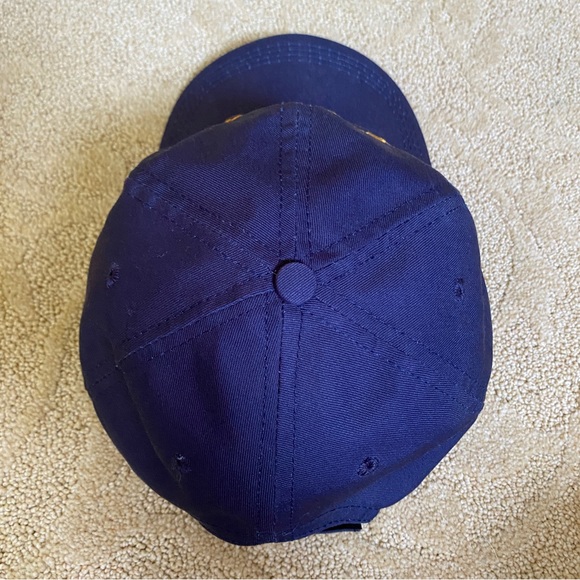 USS Arizona BB39 Pearl Harbor Hawaii Navy Blue Adjustable SnapBack Hat Made USA - Picture 5 of 10